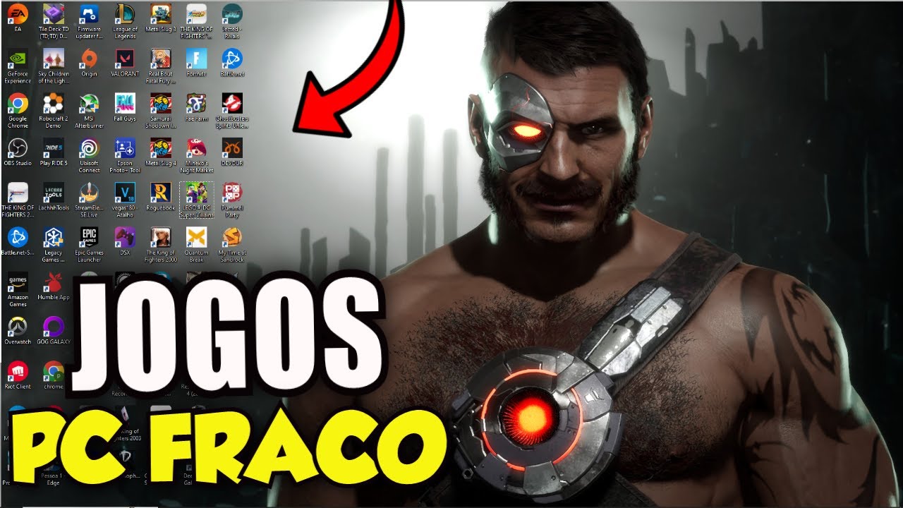 Melhores Jogos para PC FRACO sem placa de vídeo!