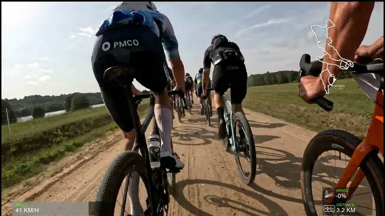 Gravel Race POV in Baltics [4K] | Lithuania | Gravelonas Sparnai 2025