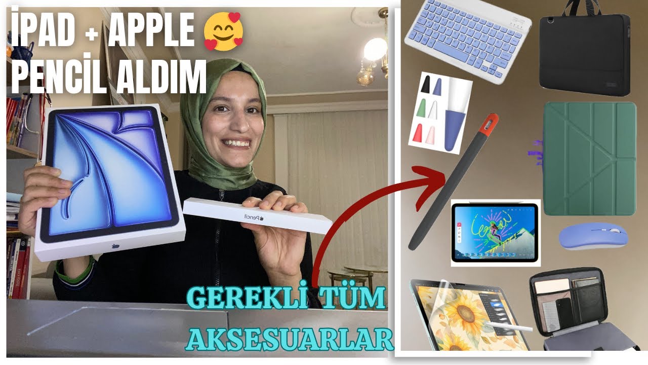 iPad M2 1TB Mavi + Apple Pencil | Hepsiyle Beraber Neler Aldım?