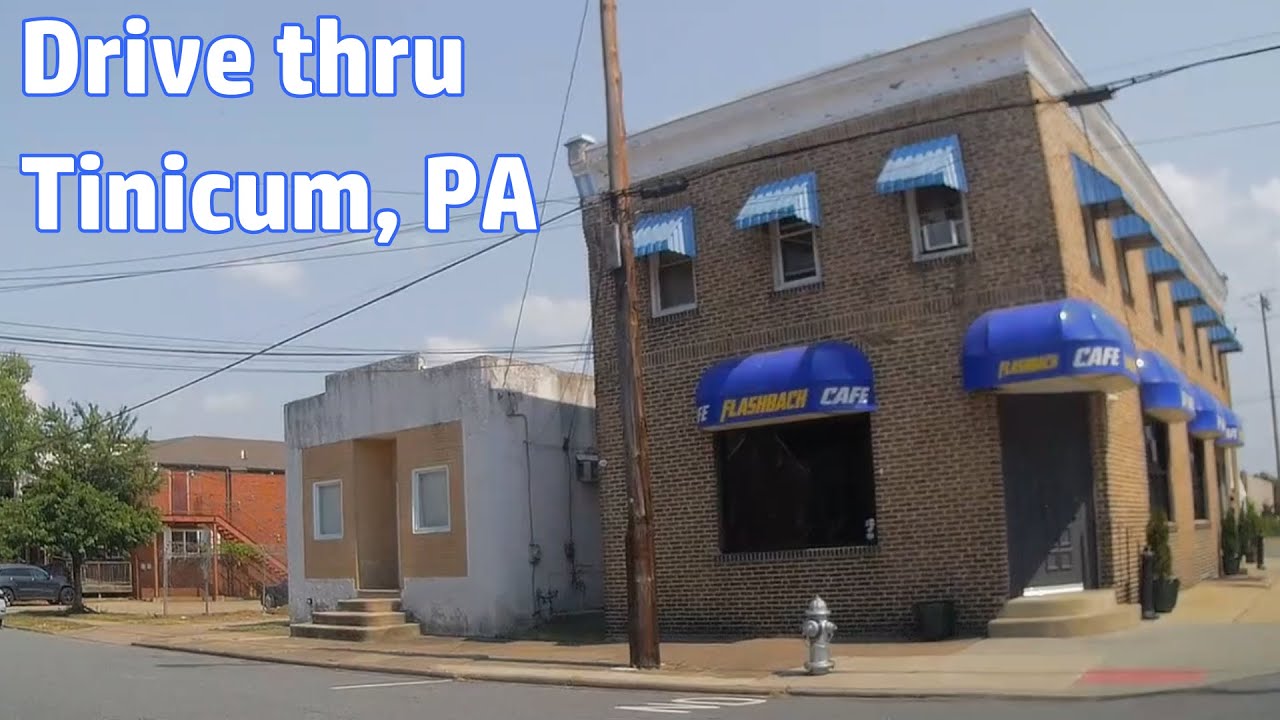 DRIVING THRU TINICUM TOWNSHIP PT 2 - ESSINGTON TO LESTER, PA - DELAWARE COUNTY