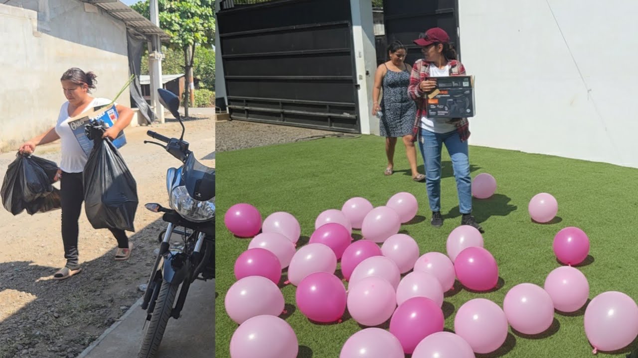 Aremos una Gran Fiesta, llegaron a Adornar para el Cumpleaños 🎂 de Faby 