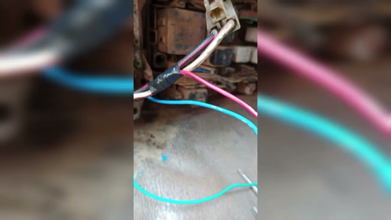 Cara pemasangan relay/otomat kaki 4 pada mobil fuso untuk lampu tambahan #kelistrikanmobil