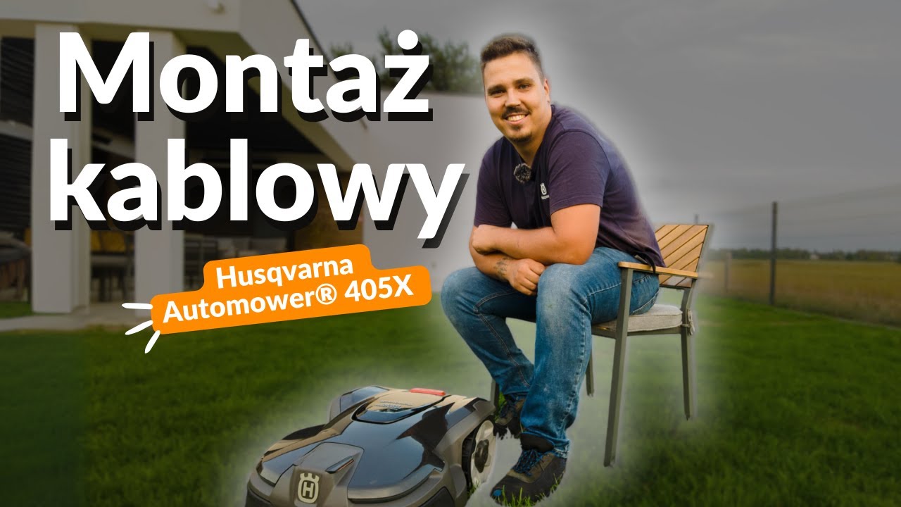 Samodzielny montaż kablowy robota koszącego 405X Automower® marki Husqvarna?