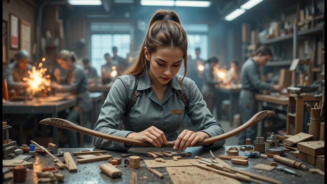 The Class Was Told to Build a Weapon -She Made a Bow and Shot the Instructor's Drone | HFY |Sci-Fi