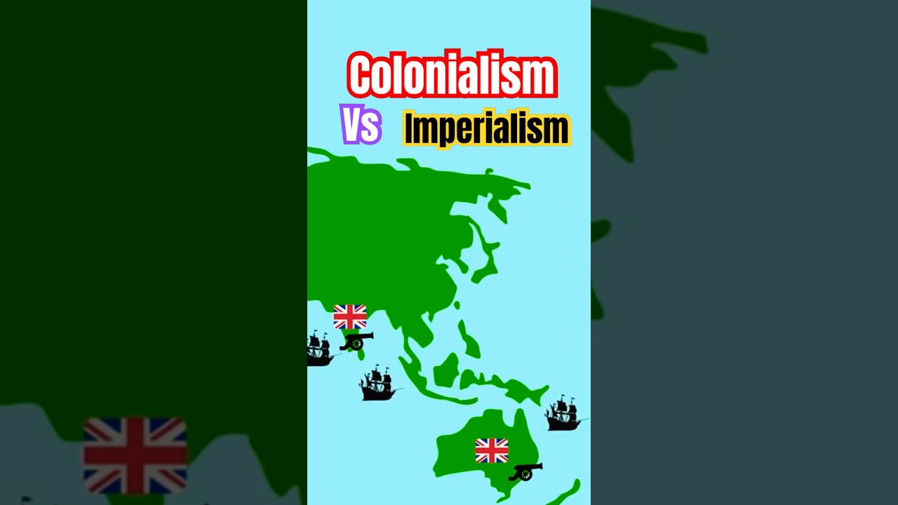 ⚔️ Colonialism Vs Imperialism ⚓️ What is Colonialism? What is Imperialism? #colonization #history