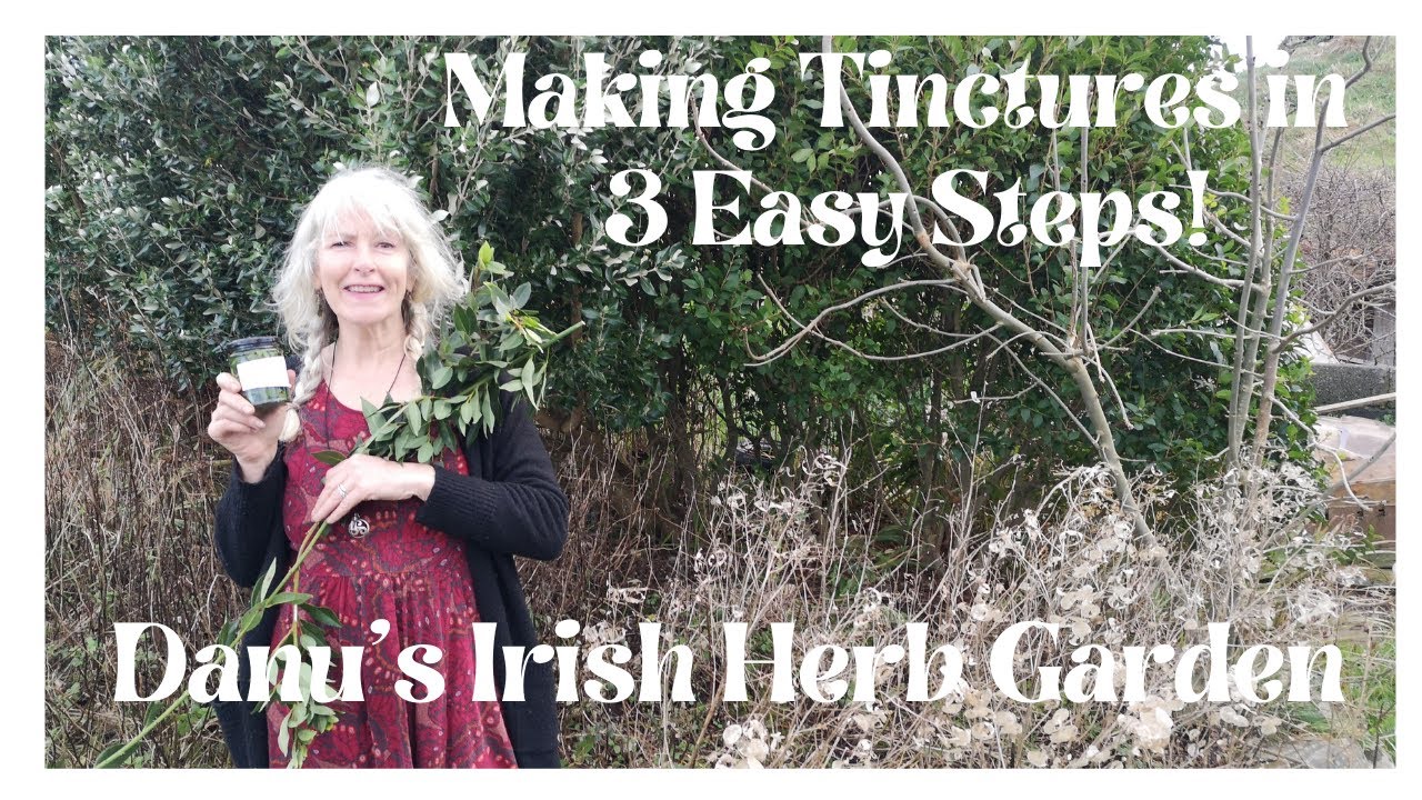 Making Tinctures - 3 Easy Steps!
