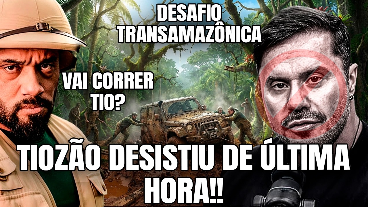 CARIANI ESTÁ FORA?? APÓS PERRENGUE TIOZÃO NÃO QUER IR MAIS PARA A TRANSAMAZÔNICA...