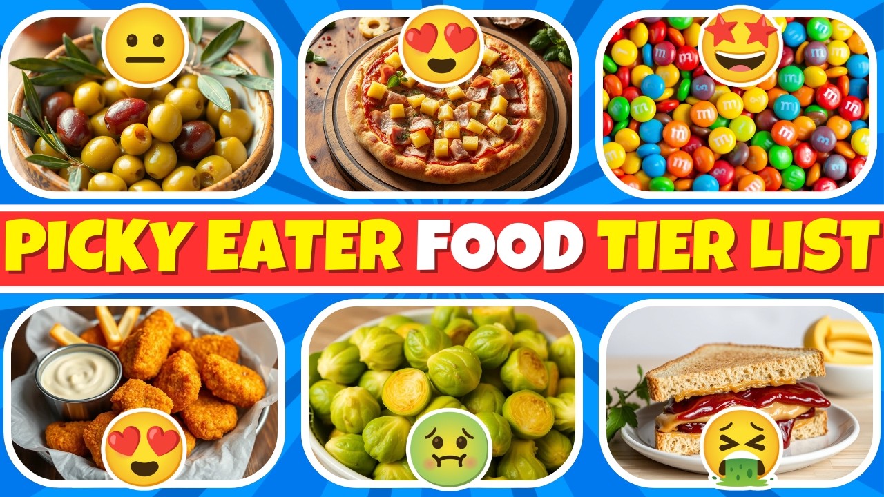 Rate This Food | PICKY EATER EDITION! 🍟