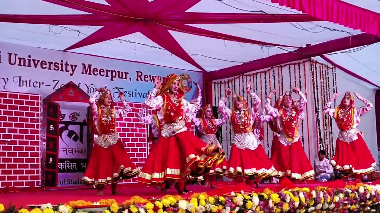 🔥 Haryanvi Group Dance | IGU Youth Festival 2025 | 8th Inter University Fest Me Jalwa