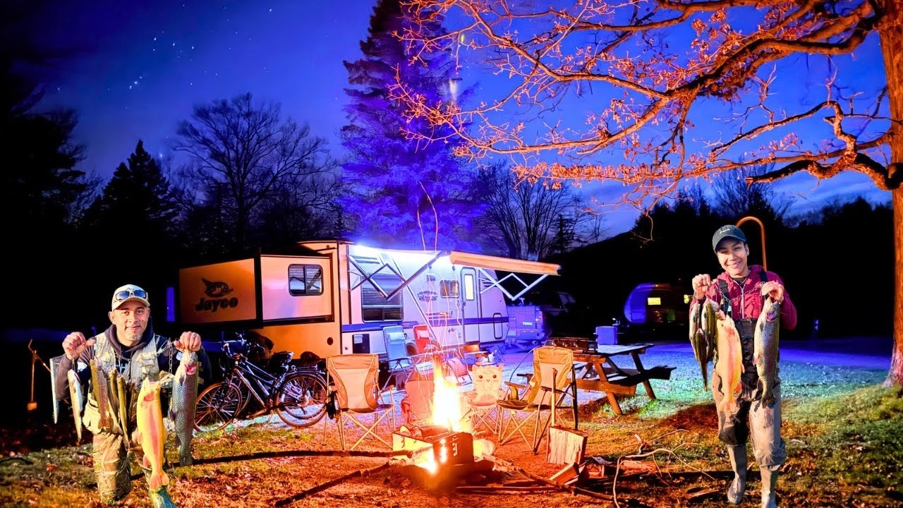 7 Días de Camping y Pesca en Pura Naturaleza en Nuestra Casa Rodante