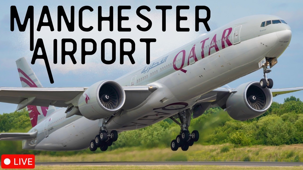 🔴LIVE Manchester Airport Plane Spotting | Amazing Up Close Heavy Arrivals & Departures 🛫