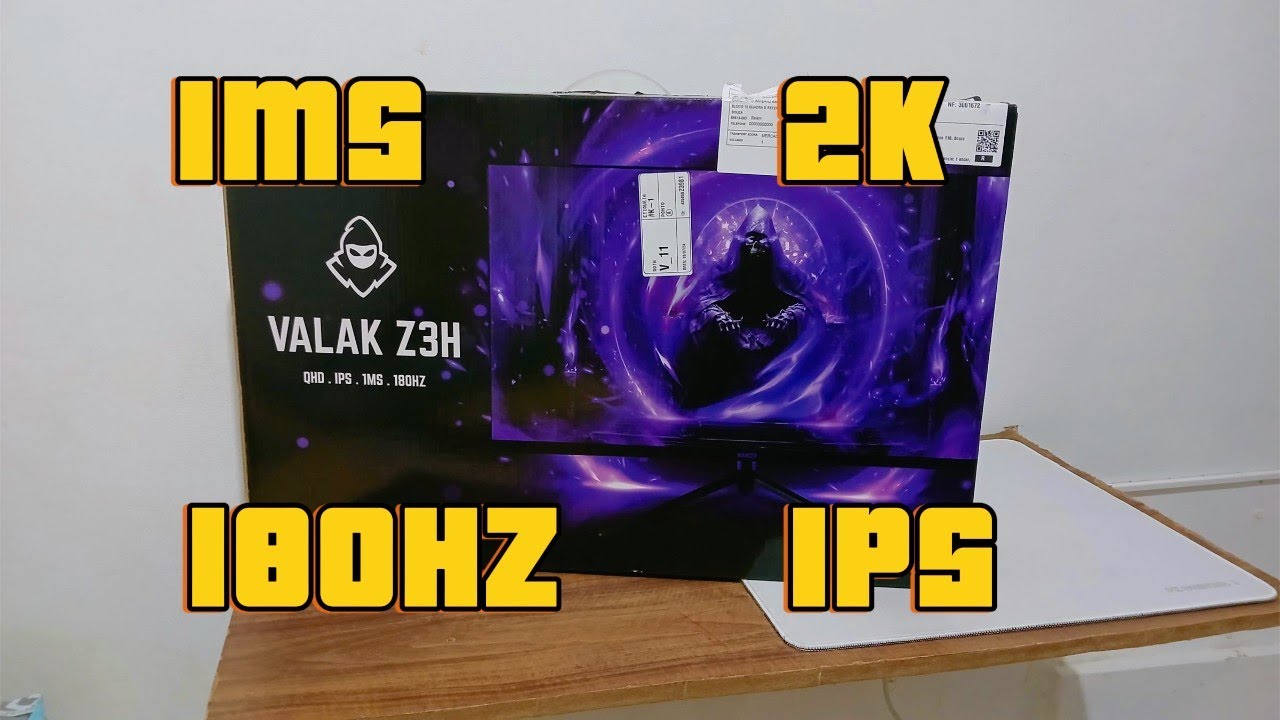 Monitor IPS QHD por mil reais? Testei o Mancer Valak Z3H