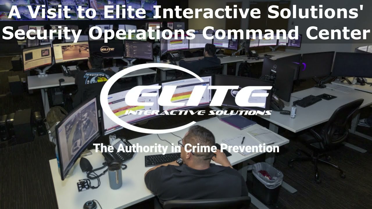 Inside Elite Interactive Solutions' Security Operations Command Center