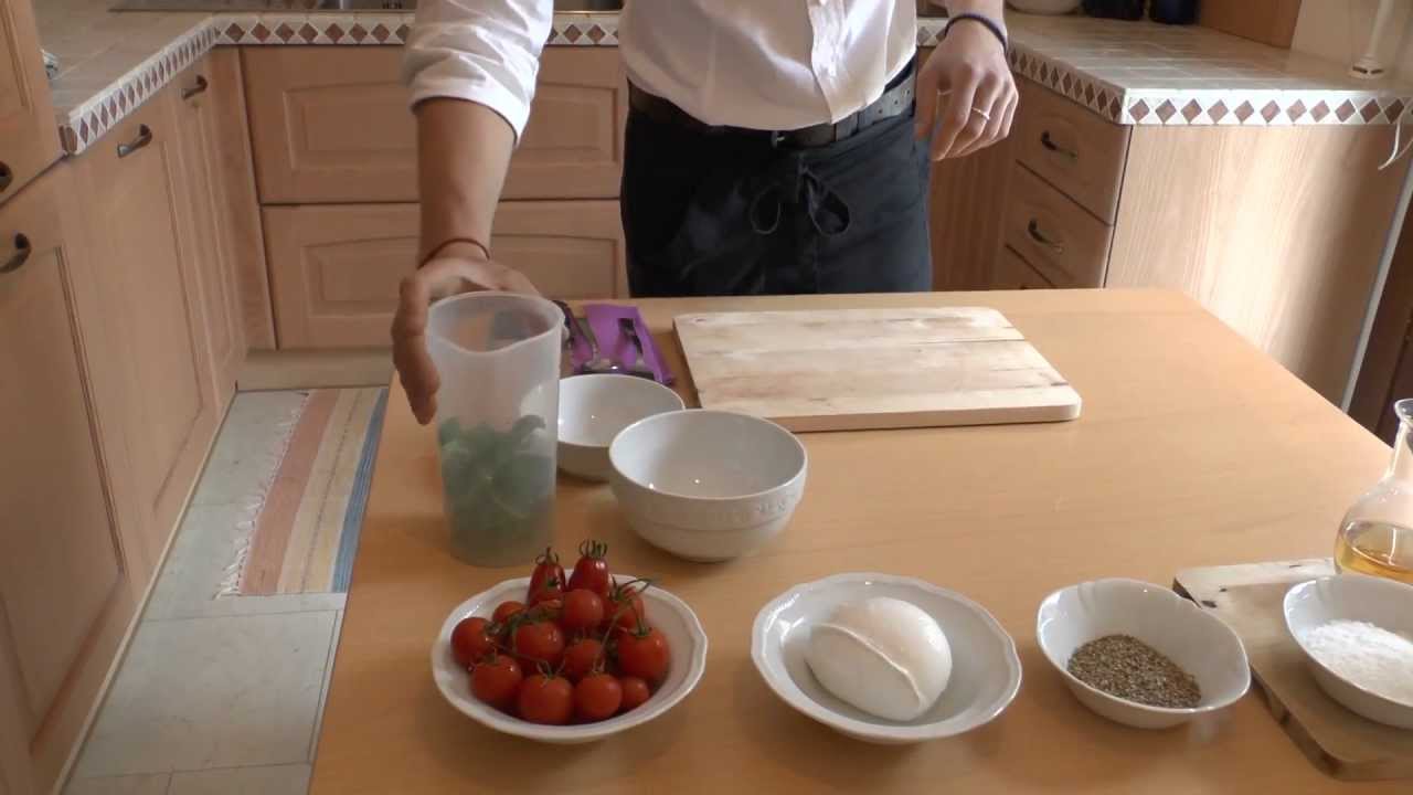 Lo Chef a casa tua -- L' insalata caprese scomposta (3° puntata)