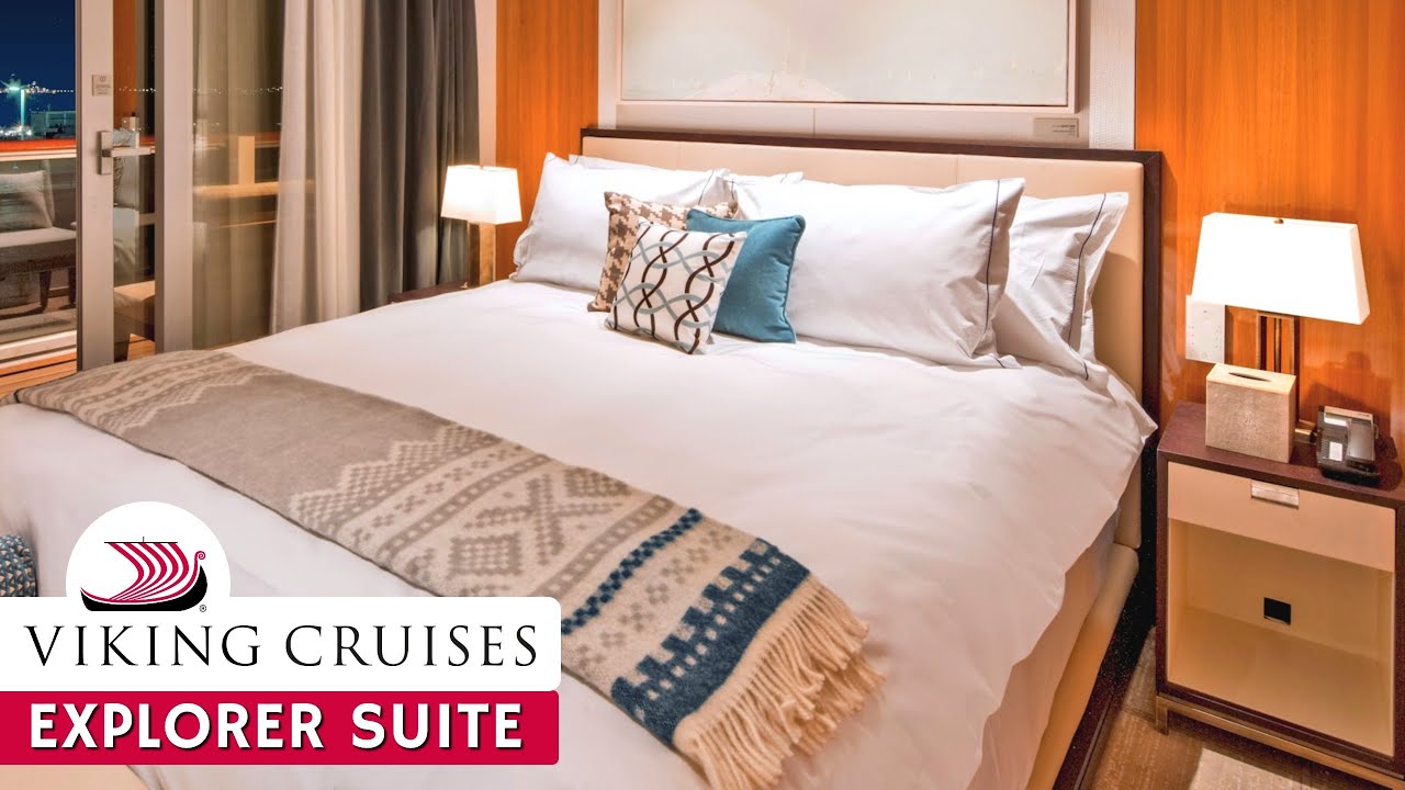 Viking Ocean | Explorer Suite ES3 Walkthrough Tour & Review 4K | Viking Ocean Cruises