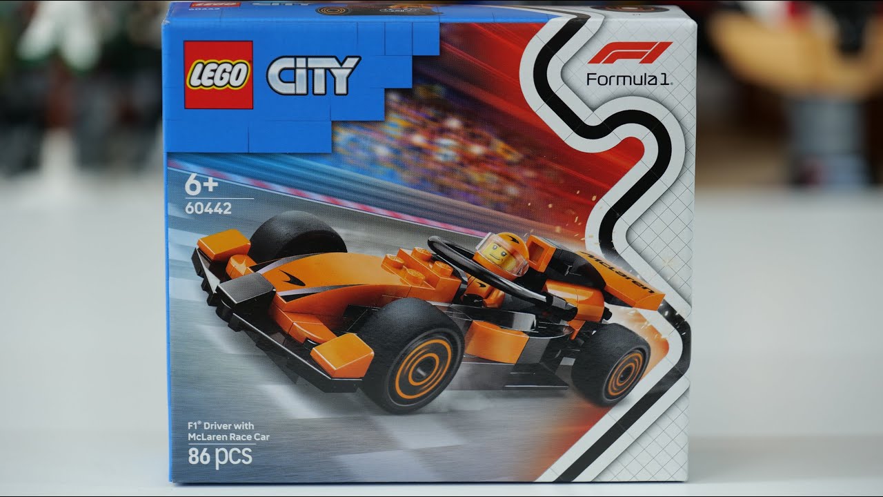 LEGO City 60442 Kierowca F1 z bolidem McLaren &ndash; recenzja LEGO Speed Build