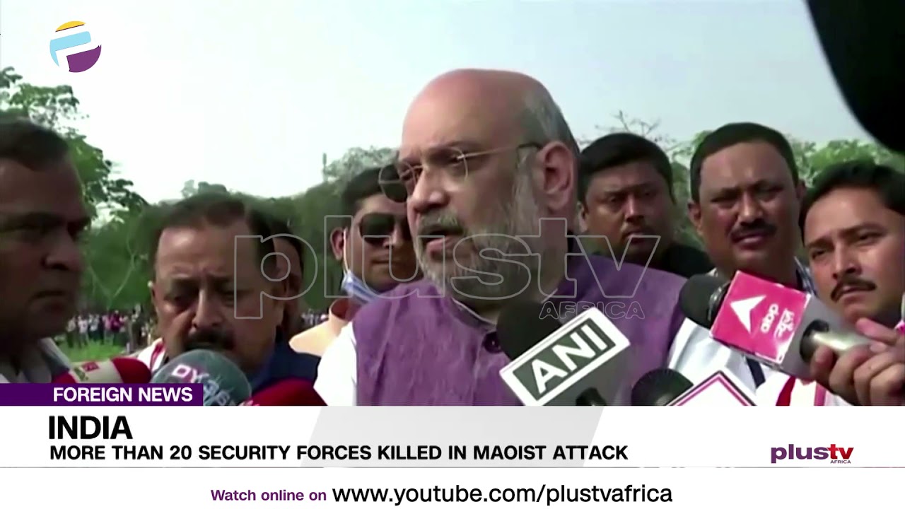 More Than 20 Security Forces Killed In Maoist Attack In India | FOREIGN