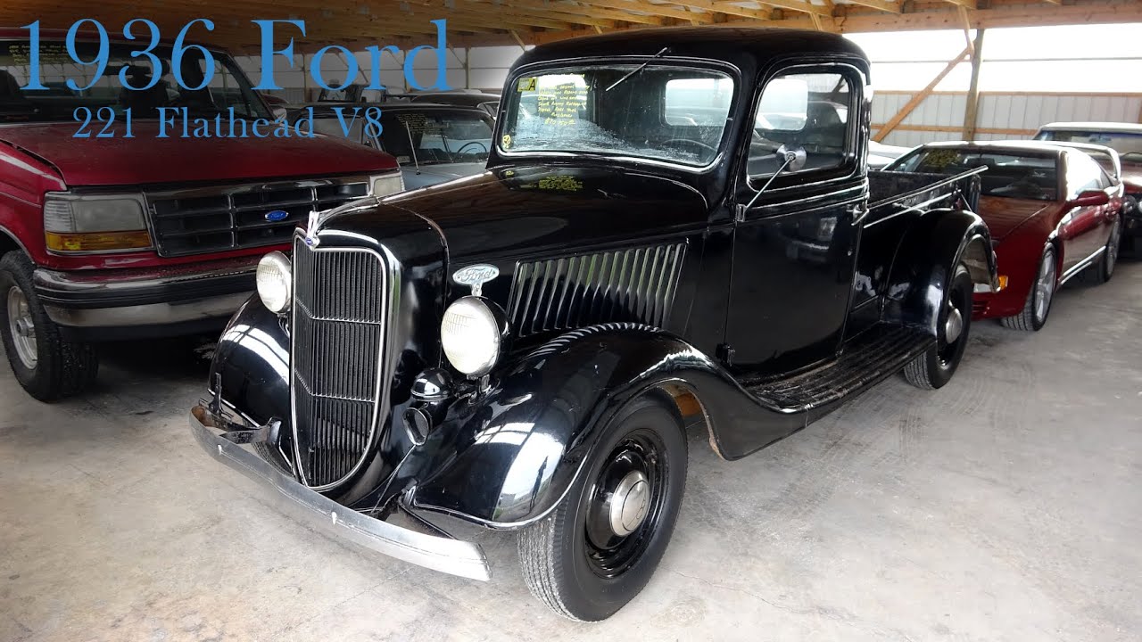 1936 Ford Pickup, flathead V8, 3 spd Manual, from Country Classic Cars