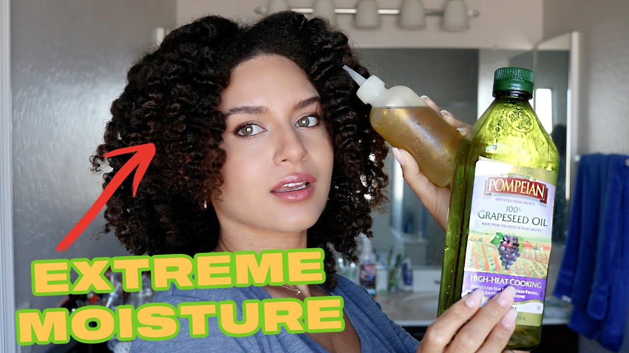Oil Rinsing for EXTREME MOISTURE (w/ my own little twist!) | Low Porosity Type 4 Natural Hair
