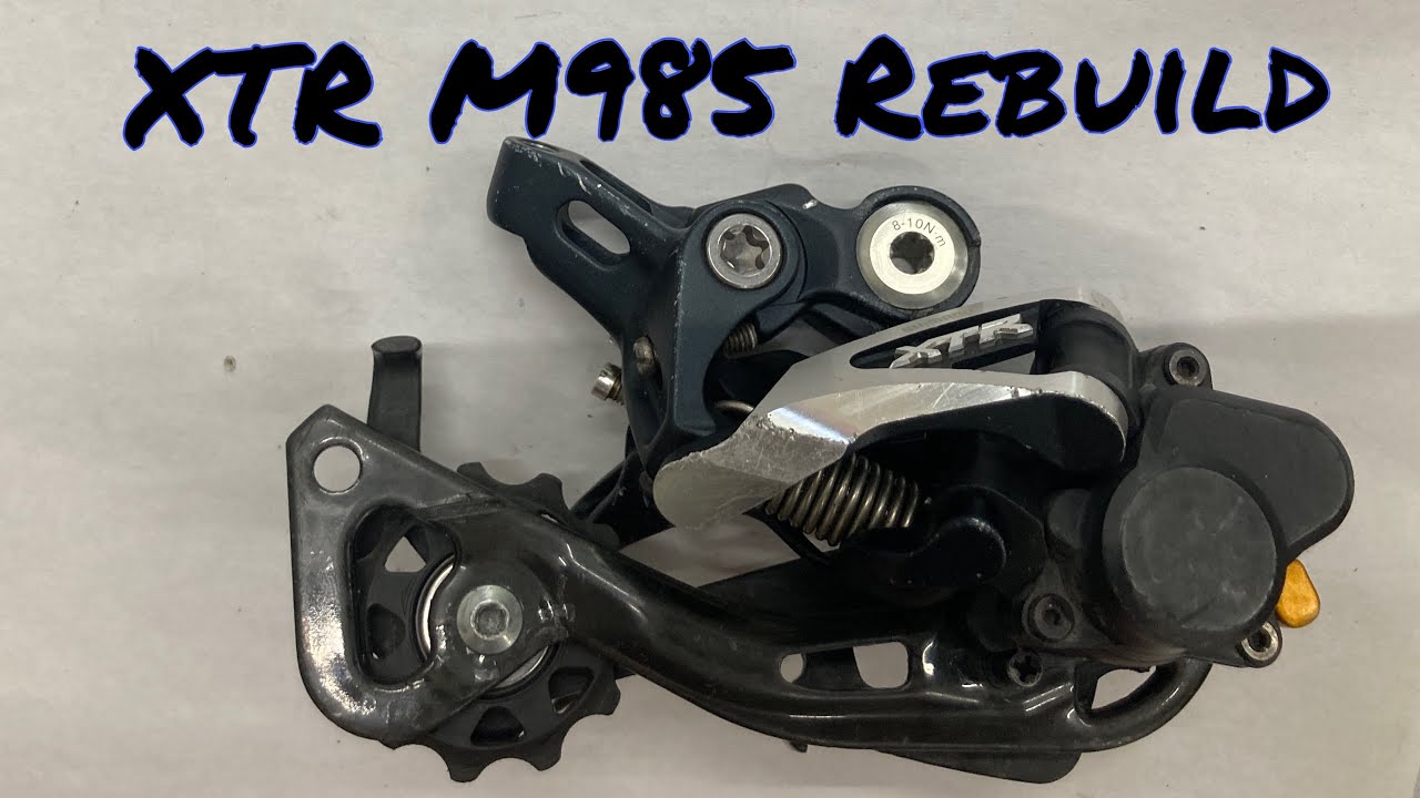How To Rebuild a Shimano XTR M985/M986 Derailleur