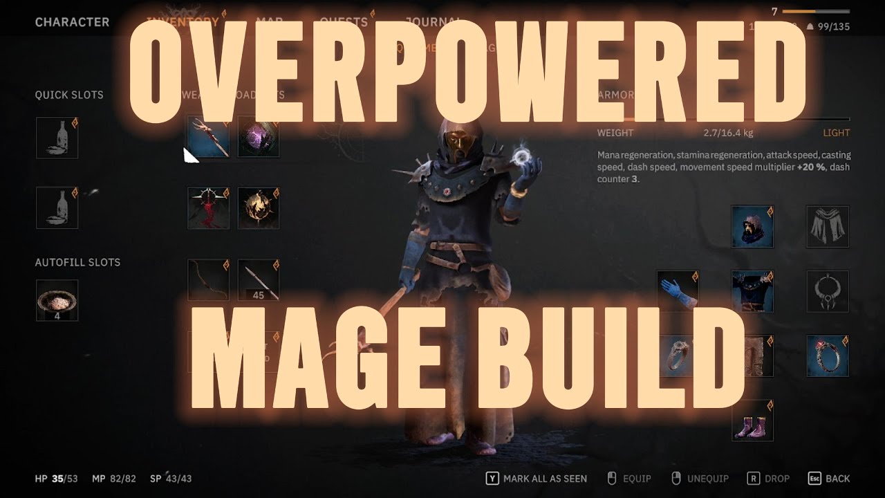 TAINTED GRAIL FALL OF AVALON EARLY OVERPOWERED MAGIC BUILD!