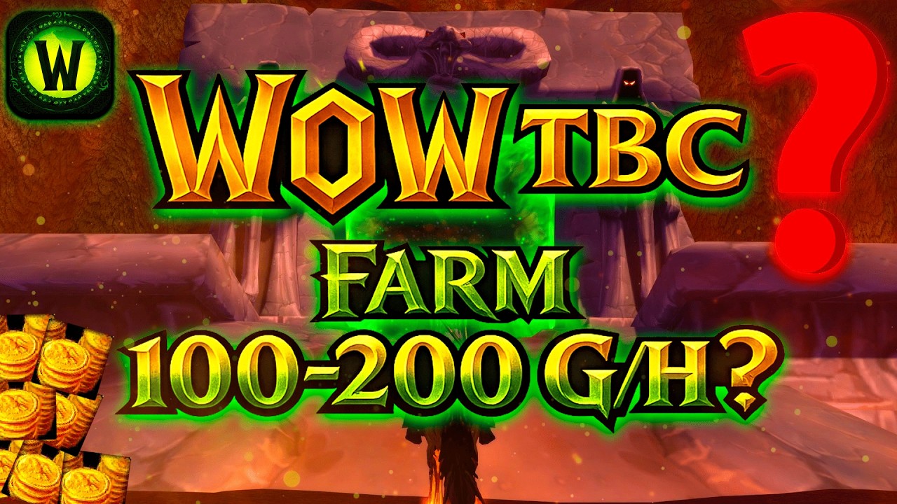 Best WoW TBC Farm Spot 2026 💎 100–200G/H | Works for ALL Classes