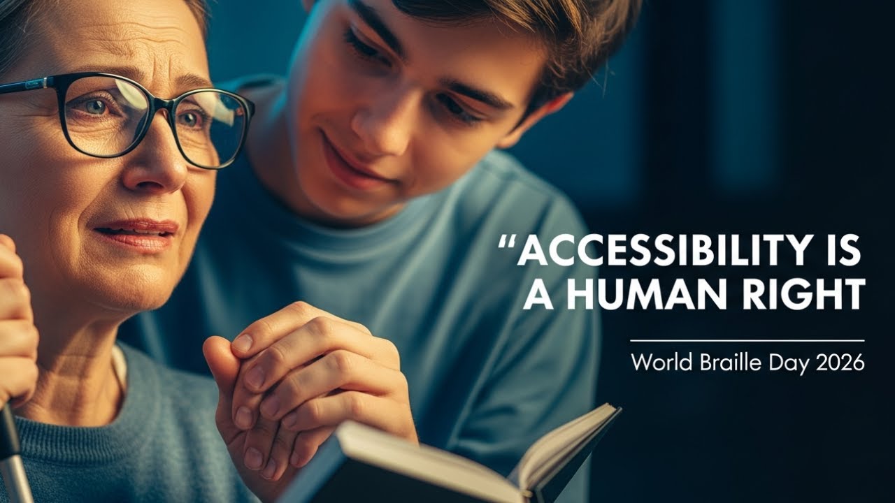 World Braille Day 2026 | Importance of Braille for Blind & Visually Impaired | January 4