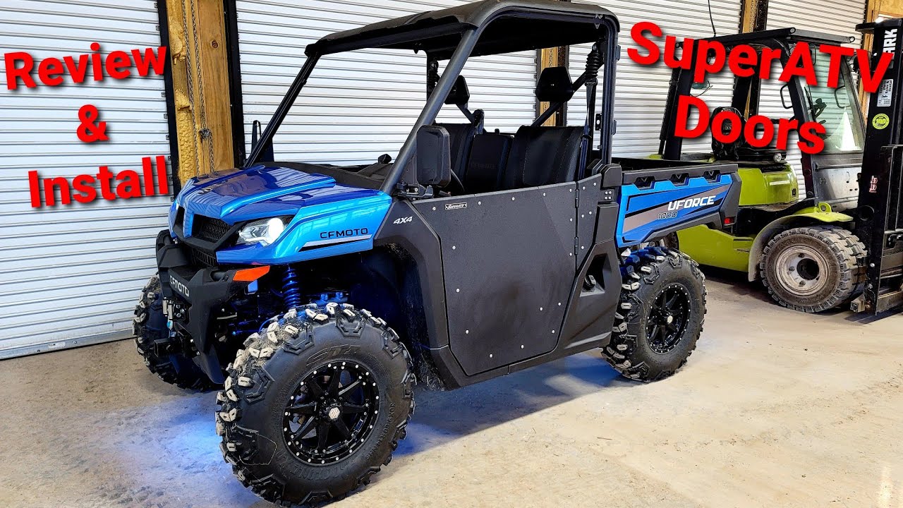 SuperATV Doors Review & Install for The CFMOTO UFORCE 1000