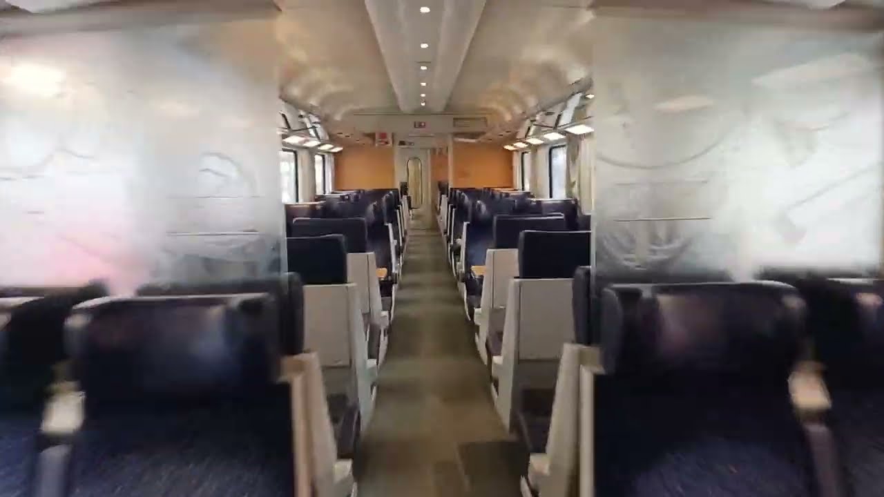 &Ouml;BB Modularwagen und Eurofima wagen von innen