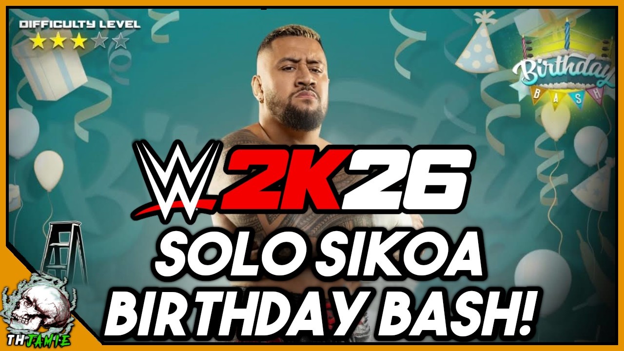 SOLO BIRTHDAY BASH! WWE 2K26 MyFaction LIVE!
