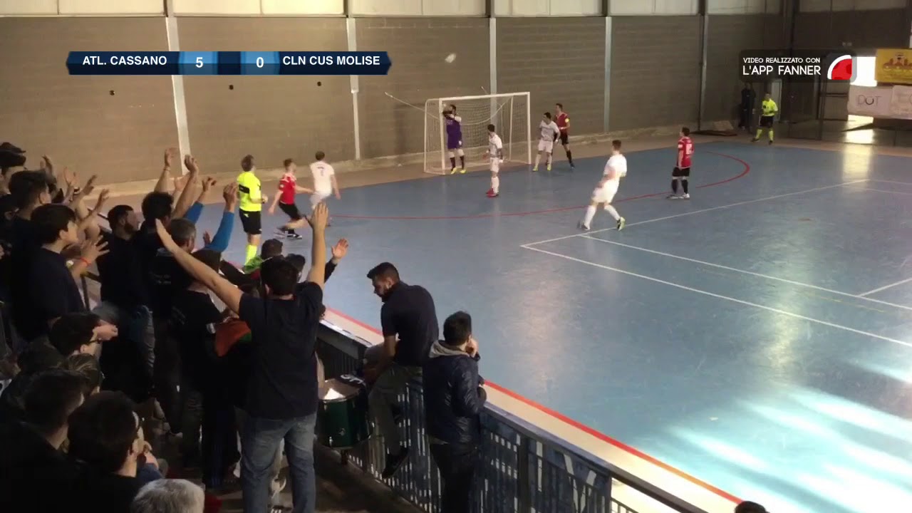 FUTSAL SERIE B 2017/2018 ATLETICO CASSANO - CLN CUS MOLISE 6-2
