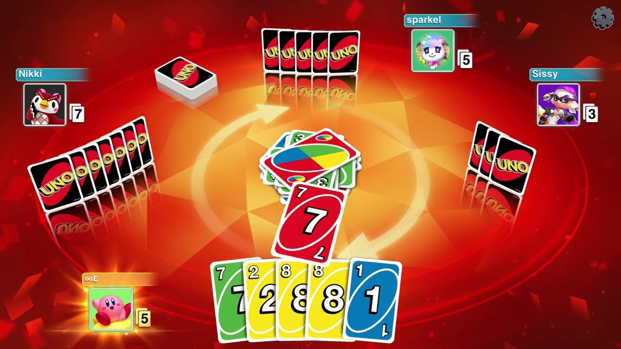 Let's Play UNO! Multiplayer Online - Joining Friends A Room - Nintendo Switch