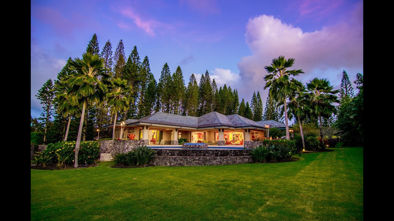 Spectacular Estate in Kapalua, Maui