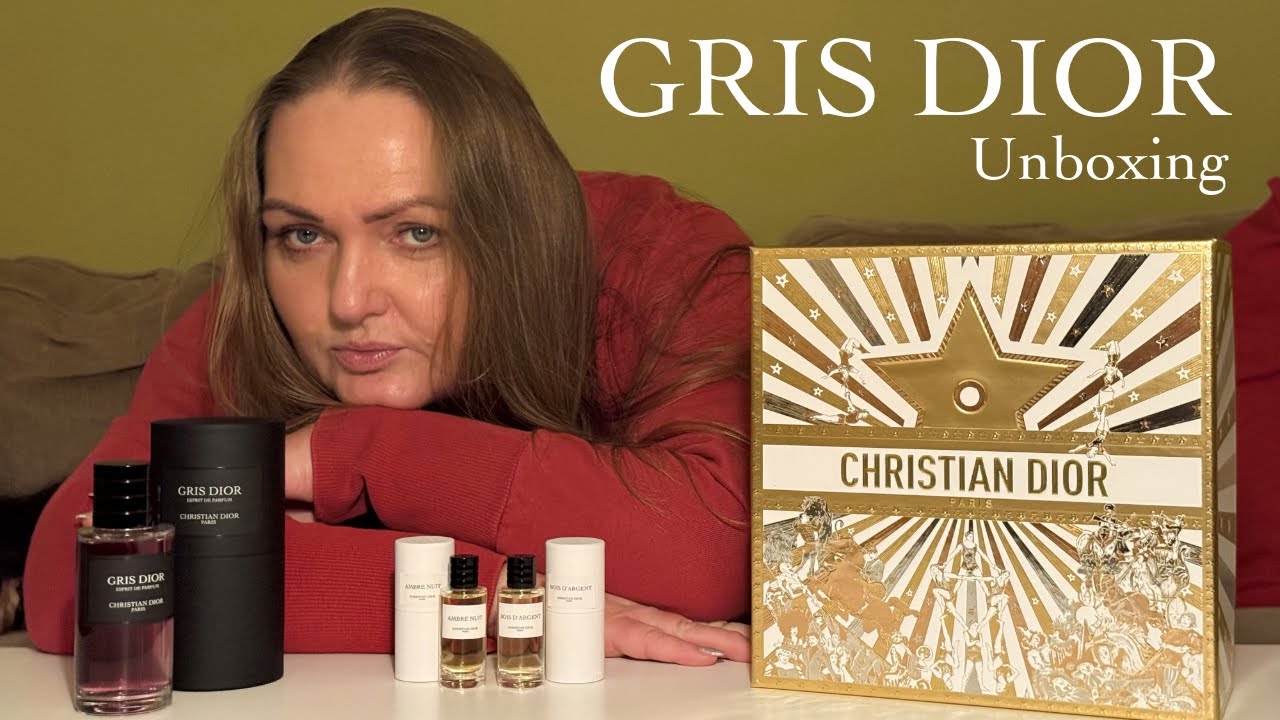 Gris Dior – perfumy Dior La Collection Privée | Świąteczny unboxing 🎄🎁