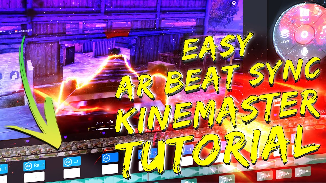 AR Beat Sync Tutorial On KineMaster | PUBG Montage | How To Edit Like JerryBoy And ManuIndia | SGT