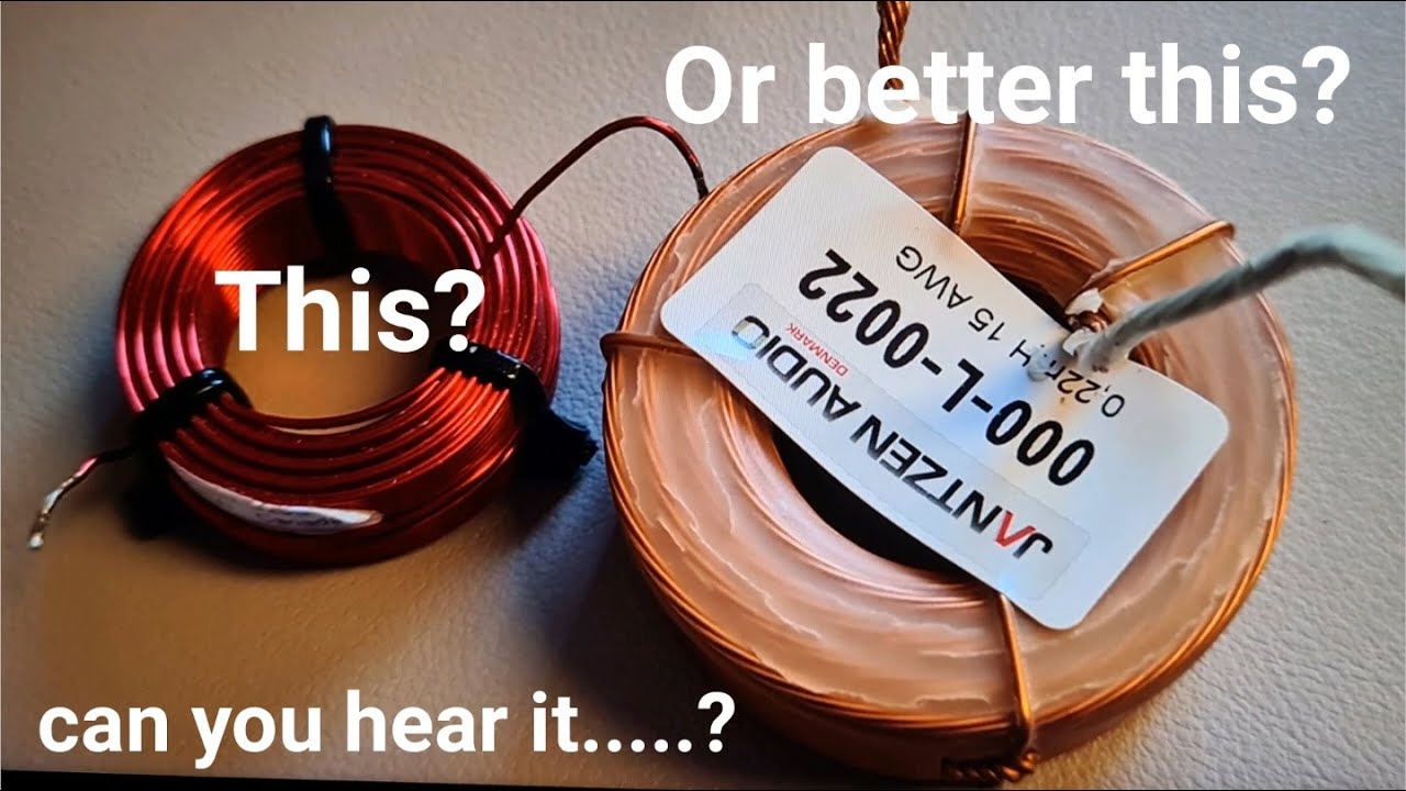 Jantzen Litz Coil/Wax in Tweeter section