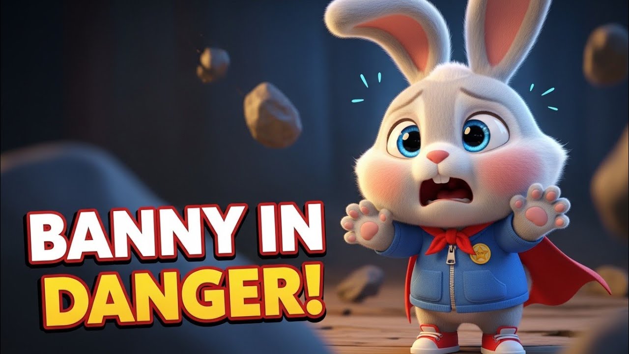 Brave Banny in DANGER!🐰🔥/ Rabbit kids tv 