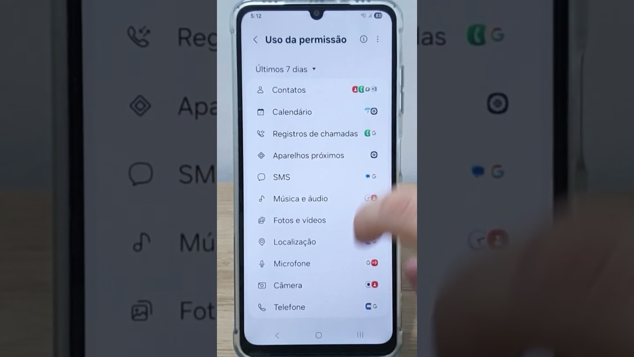 Como acessar o painel de privacidade no celular Samsung - Passo a Passo