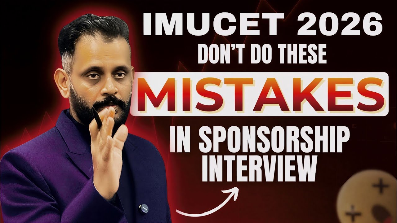 Sponsorship Interview Post-Mortem: Analyzing Real Rejections to Secure Your Selection | IMUCET 2026