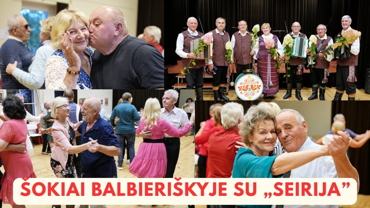 Šokiai Balbieriškyje su kapela „Seirija