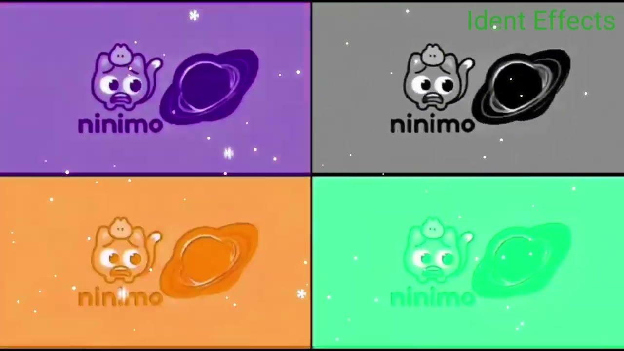 Ninimo Gets Sucked into a Black Hole Logo Ident Effects