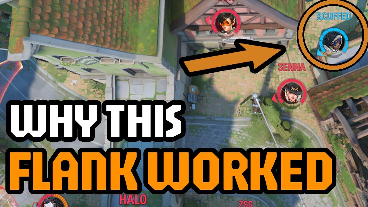 How to make an Ana Flank Work - Overwatch Micro Plays