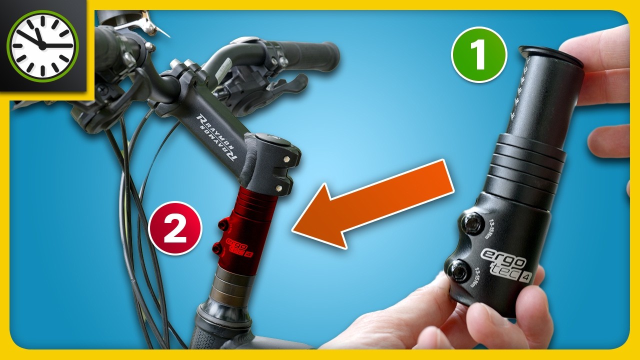 Fahrradlenker einfach und preiswert erhöhen – Auch beim E-Bike