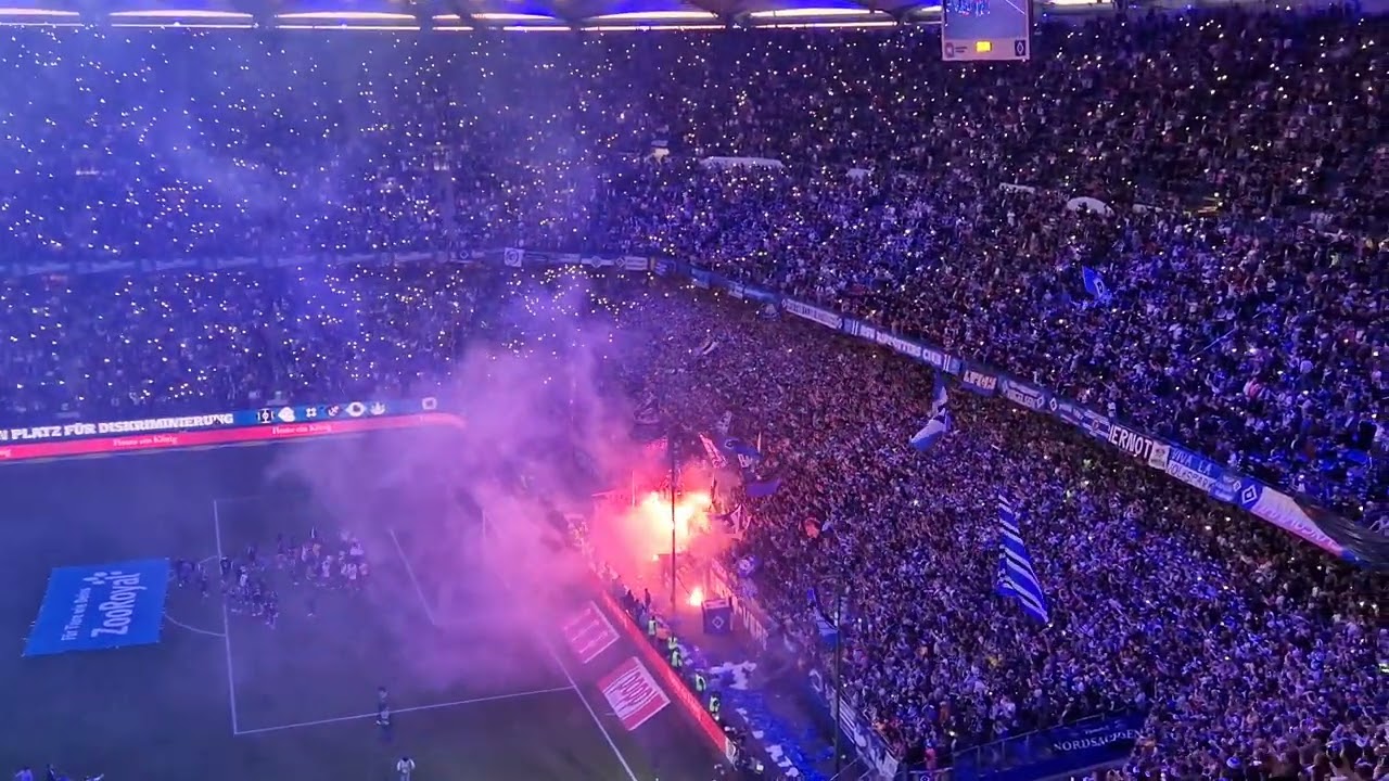 HSV : STP After Match #fans #hamburg #nordtribüne #nurderhsv