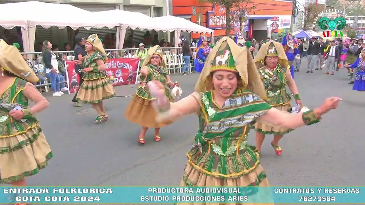 ENTRADA FOLKLORICA COTA COTA || 2024