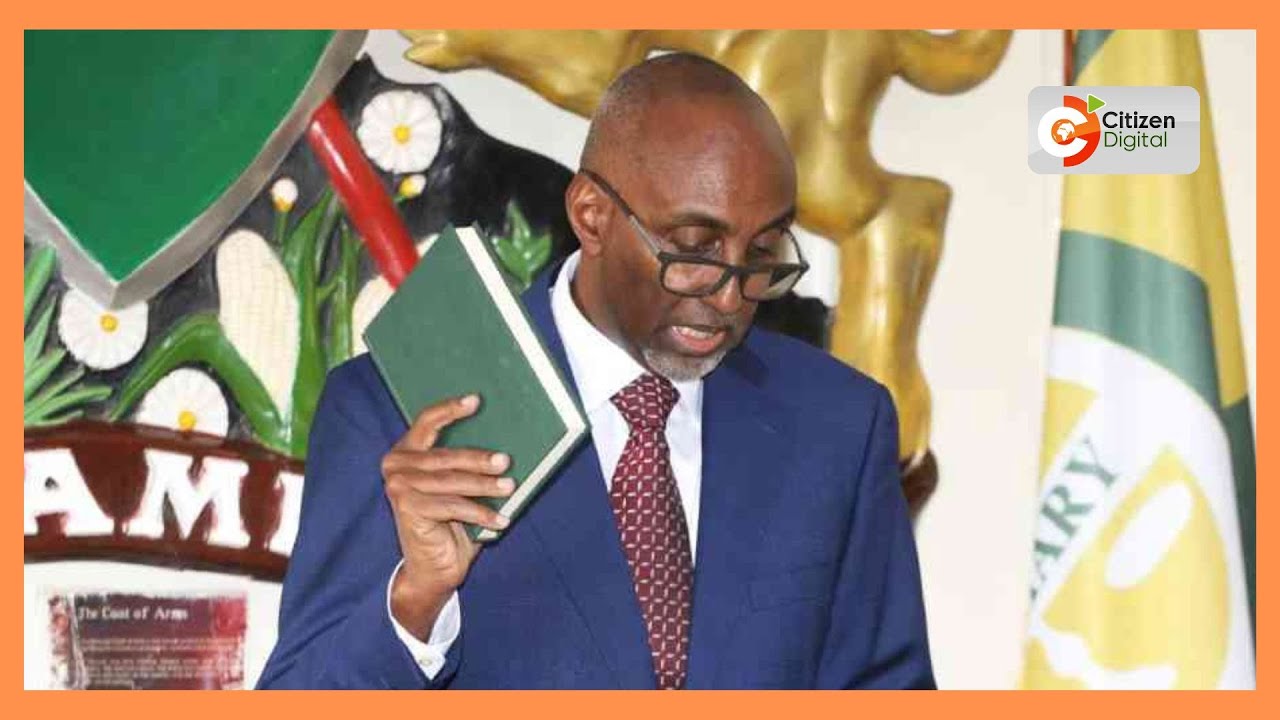 Abdi Ahmed Mohamud sworn in as CEO