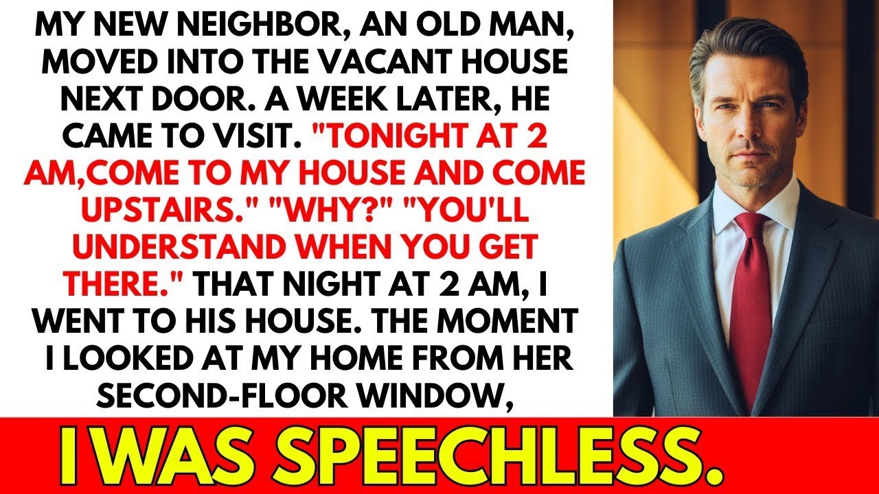 My neighbor said 