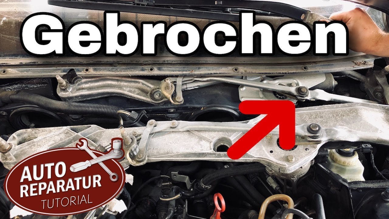 BMW E39 Wischergestänge wechseln | Wischermotor ausbauen reparieren | DIY Tutorial