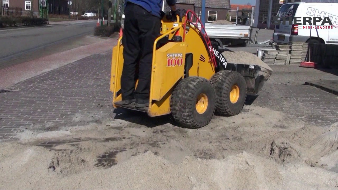 SHERPA 100 aanhangwagen laden