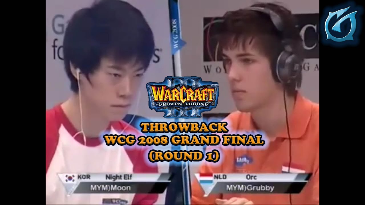 Throwback Video - WCG 2008 Grand Final - Grubby vs Moon - Round 1 (German)
